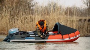 Лучшая моторно-гребная лодка из ПВХ! Тест-драйв на воде. Stormline Adventure Standard.