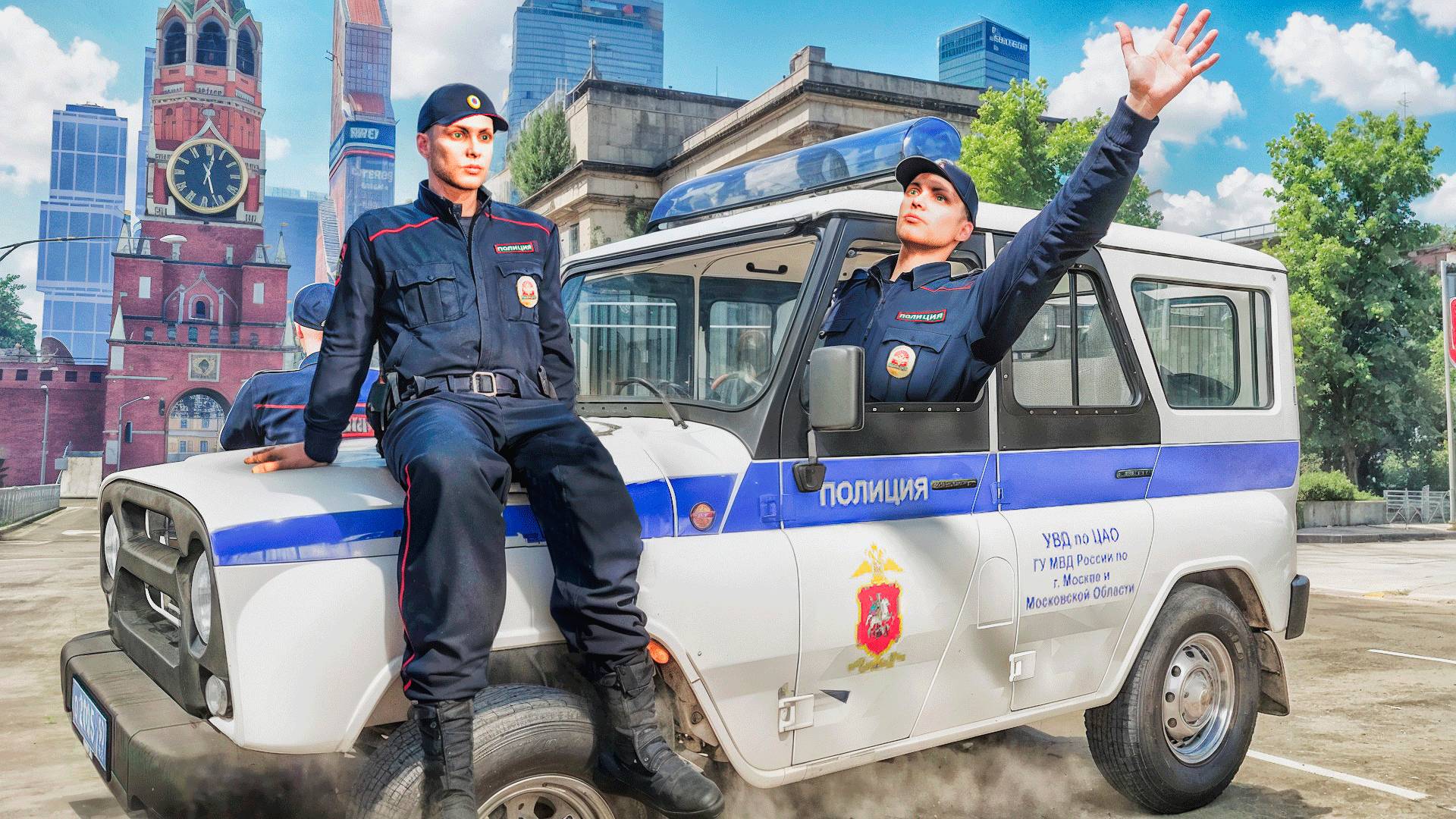 ПАТРУЛЬ по МОСКВЕ! Будни ПОЛИЦИИ в ГТА 5 РП (RMRP - Арбат) смотреть онлайн