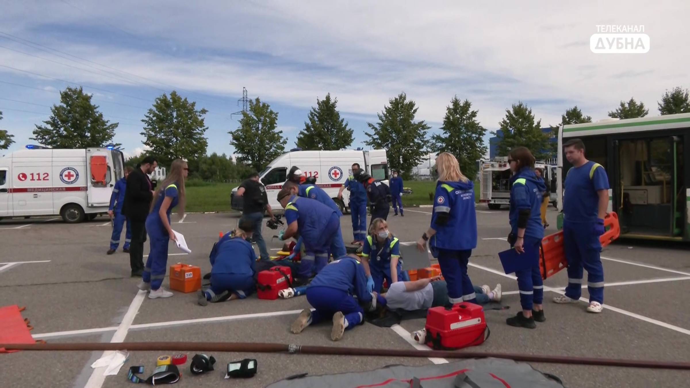 Впервые учения такого масштаба состоялись в Дубне смотреть онлайн