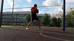 Бокс, отработка нырков, серийная работа.