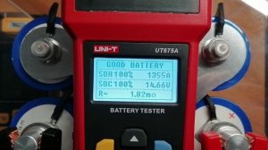 Проверка LTO батарей тестером UNI-T UT675A