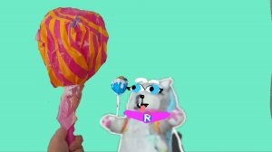 Большой чупа-чупс для собаки Хаски🍭🐾