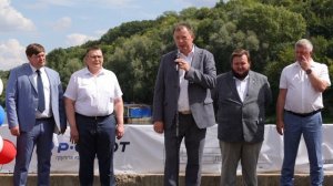 Спуск судов проекта RBT2006 и закладка земснарядов проекта 2040
