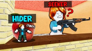 😱 Прятки с уменьшением в Роблокс!