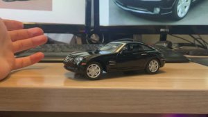 Обзор модели Chrysler Crossfire в масштабе 1/24 от Motormax