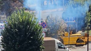 Укладка асфальта