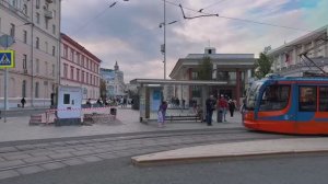 Москва 2025 - летние прогулки, красивые девушки и уличный стиль в вечернем свете