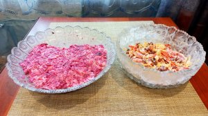 Два супербыстрых салата/Решили купить в магазине