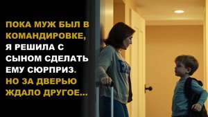 Она прилетела к мужу с сыном, чтобы сделать сюрприз. Но, открыв дверь...