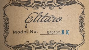 Гитара Elitara E4010C BK - Хочешь? ( Земфира )