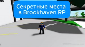 Секретные места в Brookhaven RP