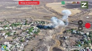 СВО Эпичный пролет ЛМУРа прямо возле "Мавика" и последующее попадание в цель.