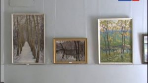 Выставка работ елецких художников Георгия Лашина и Михаила Зацепина.