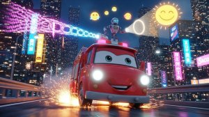 ПОЖАРНАЯ МАШИНА ПОЕТ | ПЕСНИ И МУЛЬТФИЛЬМЫ ДЛЯ ДЕТЕЙ