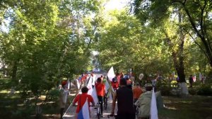 Белогорск встретил участников велопробега "Две Победы"