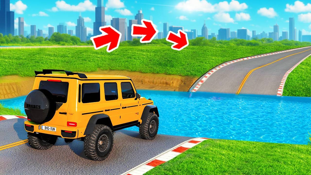 Сможет ли монстр трак проехать глубокую воду в гта 5 ? - эксперимент в Gta 5