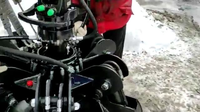 Монтаж рвд шлангов на грейферном захвате для металлолома ГЛ-1 (гл 1.00)