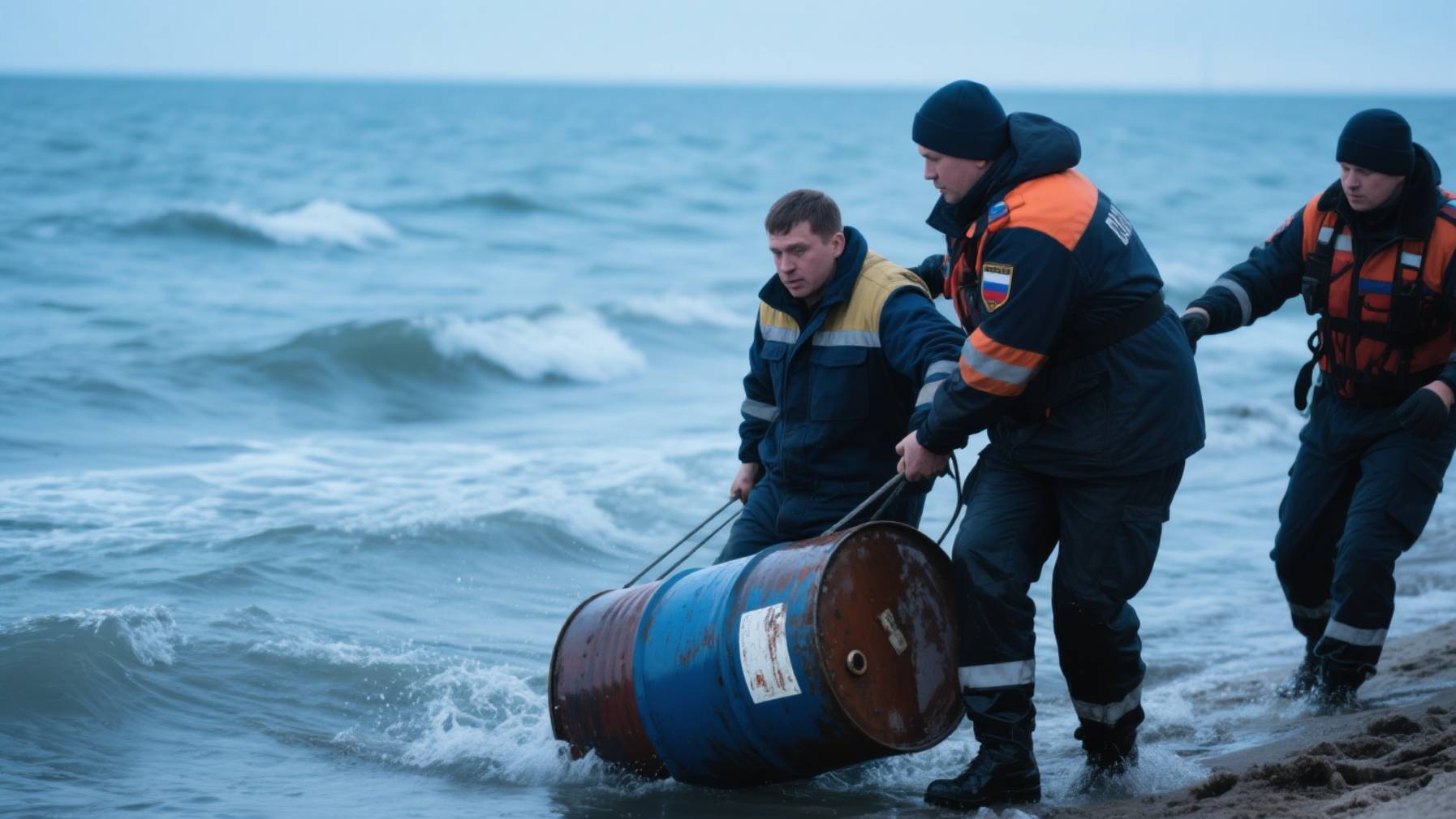 Мужчину унесло в Охотское море на бочке: идут поиски смотреть онлайн