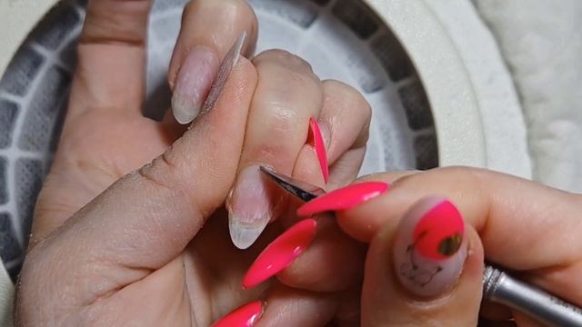 Ногтям 1,5 месяца, переделываем. Тестируем фрезы для снятия и гладкую фрезу. смотреть онлайн