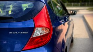 Hyundai Solaris 2011, 1.6 AT, в отличном состоянии, на зелёной автотеке, с пробегом 154т.км.