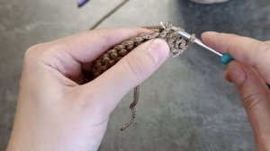 Вязание крючком,столбик с накидом