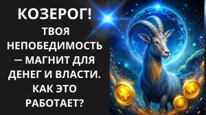 ♑КОЗЕРОГ💰Пройди «Тест на Непобедимость» узнай, почему старые страхи больше не имеют над вами власти