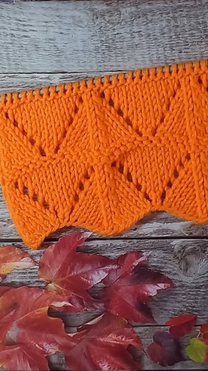 МК Узор спицами