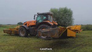 Обзор трактора Ensign YX 2604-M от агроблогера LandTech