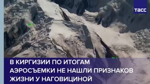 В Киргизии по итогам аэросъемки не нашли признаков жизни у Наговициной