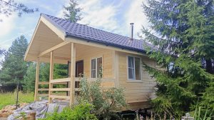 Баня 4х6 снт Тритон