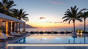 Poolside Lounge ｜ Tropical Deep House & Golden Hour Chill (2-Hour Mix)