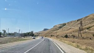 Кавказ. Дорога. Горы