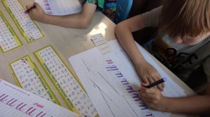 Учимся писать брашпенами с детьми