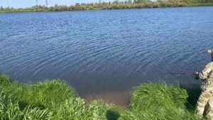 Бешанный жор хищника!