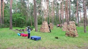 В лесопарке «Волкуша» прошла захватывающая игра в лазертаг в Лыткарине