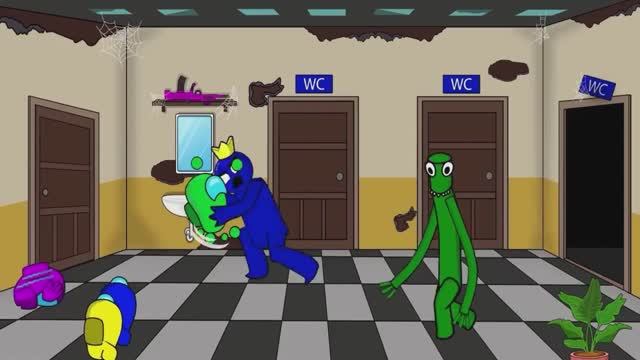 AMONG US ПРОТИВ радужных друзей смотреть онлайн