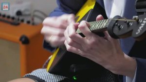 Трансакусическая домра - уникальный инструмент в звуковой палитре учеников абаканской музыкалки