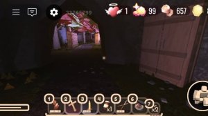 Играю в роблокс в дорс. Испытываю крест на бревне.