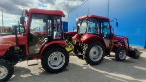 Трактора DONGFENG DF-504 и DF-244 в сравнении - часть 2
