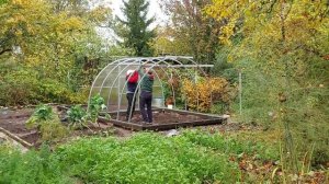 Теплица двухсекционная от "Агроновации"