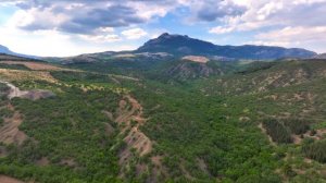 Съемка с дрона земельного участка