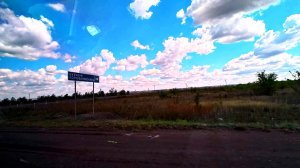 В такси до Бузулука. Трасса М5. Визуальная медитация без слов.
