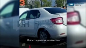 В Иванове две легковушки не смогли поделить дорогу на мосту