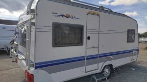 Немецкий автодом-турист,дом на колёсах Hobby Excellent на 4 места с палаткой и мувером категория В
