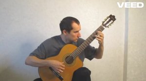 Leo Brouwer_Etude 6_Variations on the theme by R. Dyens