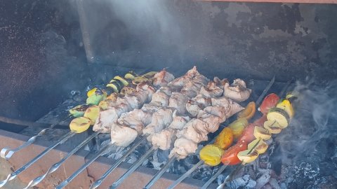 Шашлык, дача и отдых в августе 😍👍👍#шашлык #дача