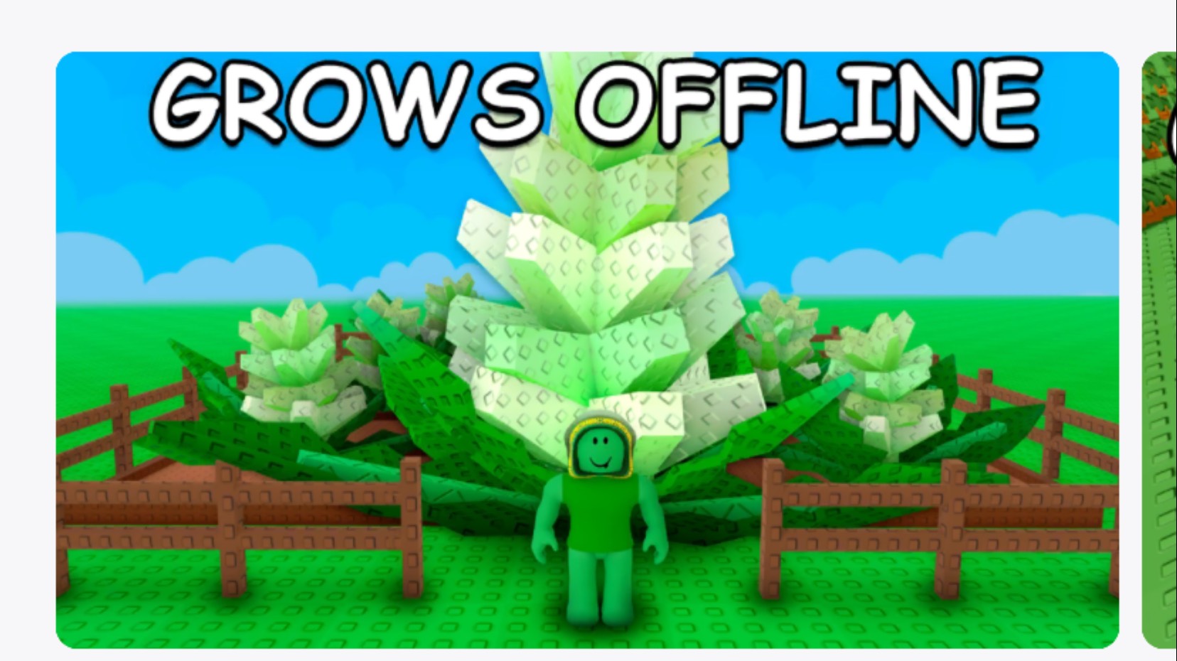 Странное растение в Grow a Garden