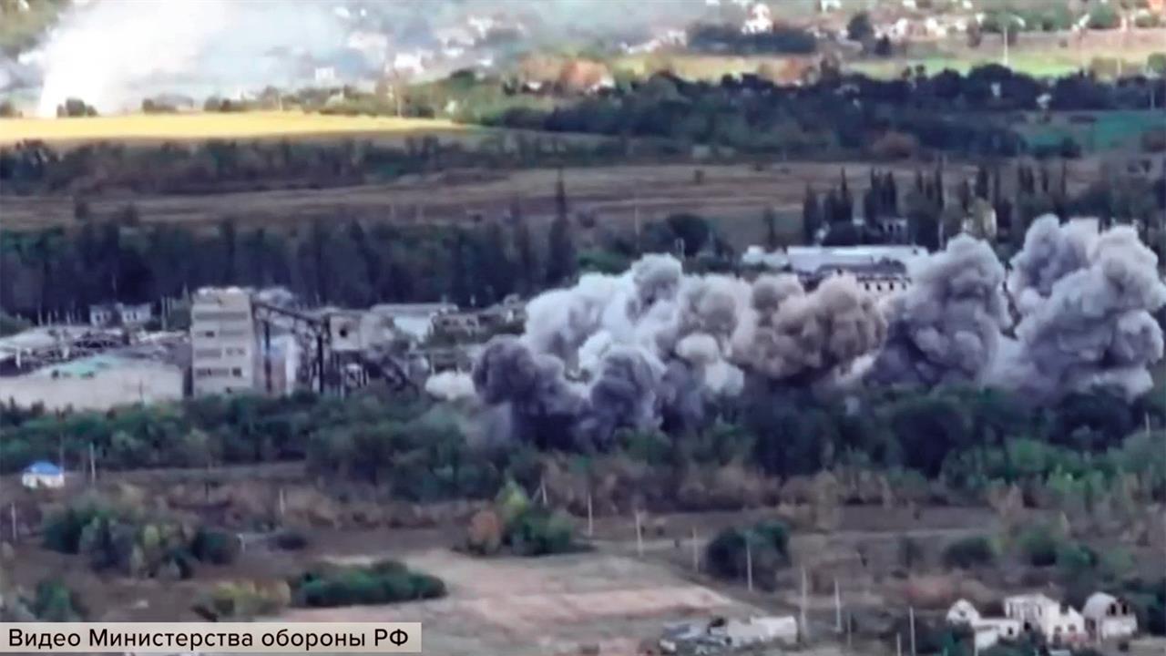 ВС РФ наносят массированные удары по военным объектам Украины