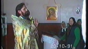 строительство храма Поспелиха 1991г