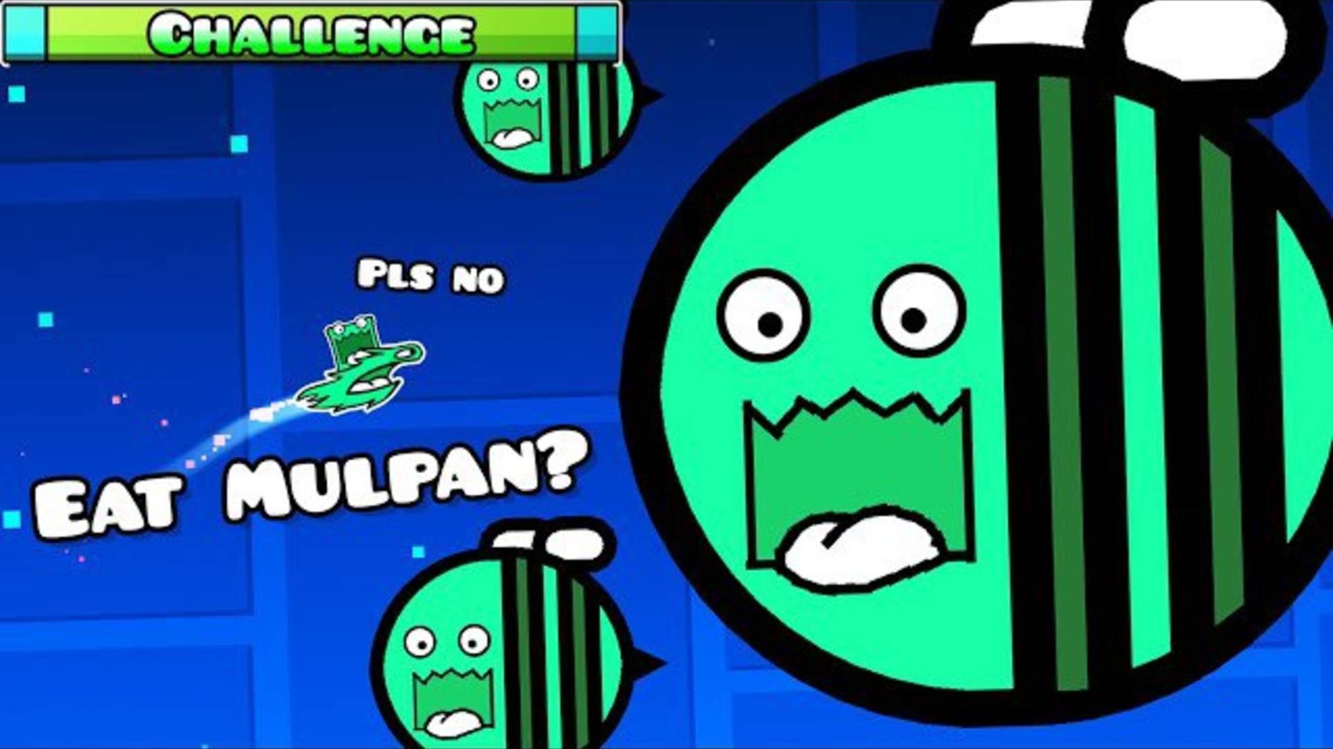 Mulpan Bee, "Mulpan Challenge - 22", Geometry Dash 2.11 Mulpan Bee, «Mulpan Challenge - 22», Geometr смотреть онлайн